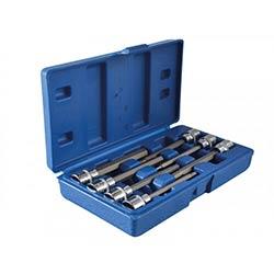 BlueSpot Tools 3/8in Drive Extra Long Hex Socket Bit Set, 7 Piece on Productcaster.