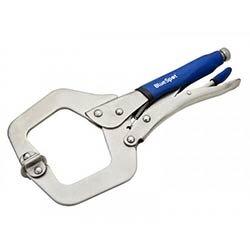 BlueSpot Tools Locking C-Clamp with Swivel Pads 280mm (11in) on Productcaster.