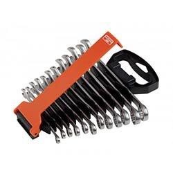 Bahco Chrome Polished Combination Spanner Set, 12 Piece on Productcaster.