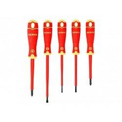 Bahco B220.005 BAHCOFIT Insulated Screwdriver Set, 5 Piece on Productcaster.