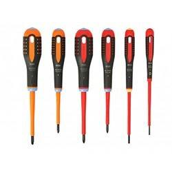 Bahco BE-9884S ERGO VDE Insulated Screwdriver Set, 6 Piece on Productcaster.