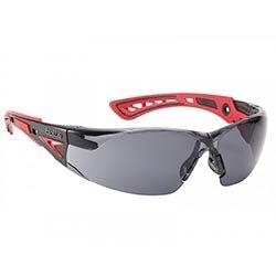 Bolle Safety RUSH+ PLATINUM Safety Glasses - Smoke on Productcaster.