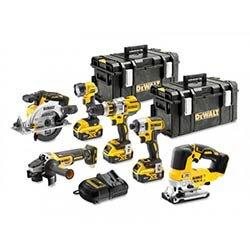 DEWALT DCK664P3 XR Brushless 6 Piece Kit 18V 3x5.0Ah Li-ion on Productcaster.