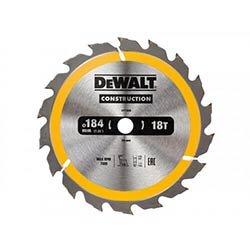 DEWALT Portable Construction Circular Saw Blade 184x16mmx18T on Productcaster.