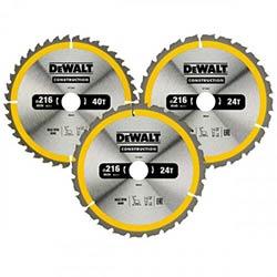 DeWALT DT1962-QZ circular saw blade 21.6 cm 3 pc(s) on Productcaster.