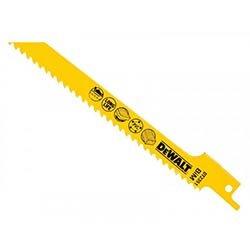 DEWALT Bi-Metal Reciprocating Blade for Wood, Fine Fast Cuts 152mmx6 TPI (Pack 5) on Productcaster.