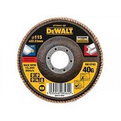 DEWALT Extreme Flap Disc 115x22.2mm 40G on Productcaster.