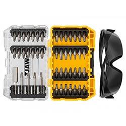 DEWALT DT70703 Screwdriving Set, 47 Piece + Safety Glasses on Productcaster.