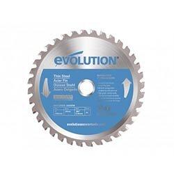 Evolution Thin Steel Cutting Circular Saw Blade 180x20mmx68T on Productcaster.