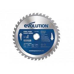 Evolution Mild Steel Cutting Mitre Saw Blade 185x20mmx40T on Productcaster.