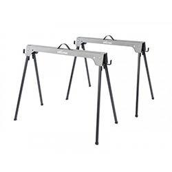 Evolution Metal Folding Sawhorse Stand (Twin Pack) on Productcaster.