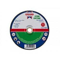 Faithfull Depressed Centre Stone Cutting Disc 230x3.2x22.23mm on Productcaster.