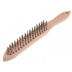 Faithfull 680/S3 Heavy-Duty Stainless Steel Scratch Brush - 3 Row on Productcaster.