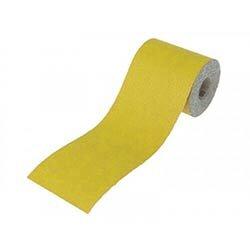 Faithfull Aluminium Oxide Sanding Paper Roll Yellow 115mmx10m 80G on Productcaster.