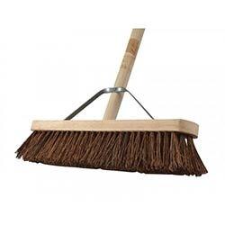 Faithfull Stiff Bassine Broom 450mm (18in) + Handle & Stay on Productcaster.