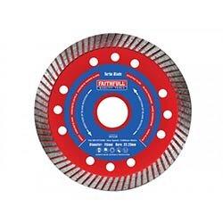 Faithfull Turbo Cut Diamond Blade 115x22mm on Productcaster.