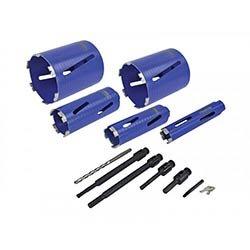 Faithfull Diamond Core Drill Kit & Case Set of 11 on Productcaster.