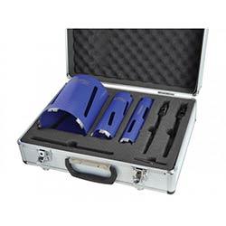 Faithfull Diamond Core Drill Kit & Case Set of 7 on Productcaster.