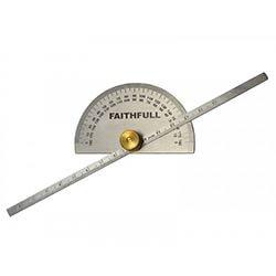 Faithfull Depth Gauge with Protractor 150mm (6in) on Productcaster.