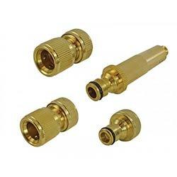 Faithfull Brass Nozzle & Fittings Kit 4 Piece 12.5mm (1/2in) on Productcaster.