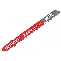 Faithfull Metal Cutting Jigsaw Blades Pack of 5 T118B on Productcaster.