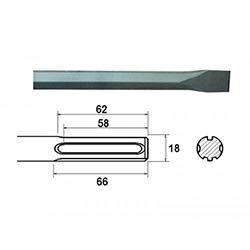 Faithfull SDS Max Chisel 400mm on Productcaster.