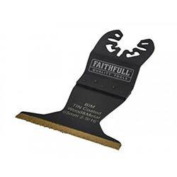 Faithfull Multi-Functional Tool Bi-Metal Flush Cut TiN Coated Blade 65mm on Productcaster.