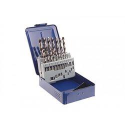 Faithfull HSS Drill Bit Set of 19 M2 1 - 10mm & Case on Productcaster.