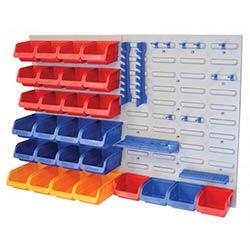 Faithfull Storage Bin Set with Wall Panels 43 Piece on Productcaster.