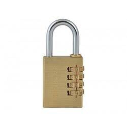 Faithfull Brass Combination Padlock 38mm on Productcaster.