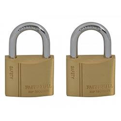 Faithfull Brass Padlock Keyed Alike 2x40mm on Productcaster.