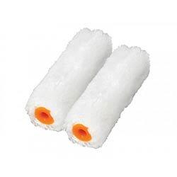 Faithfull Medium Pile Mini Roller Refills 100mm (4in) Pack of 2 on Productcaster.