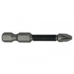 Faithfull Pozi Impact Screwdriver Bits PZ2x50mm (Pack 3) on Productcaster.