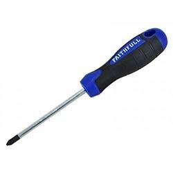 Faithfull Soft Grip Screwdriver Phillips Tip PH2x100mm on Productcaster.