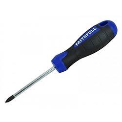 Faithfull Soft Grip Screwdriver Pozidriv Tip PZ1x75mm on Productcaster.