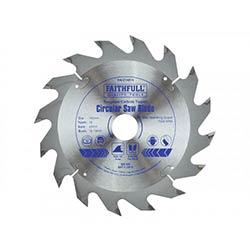 Faithfull TCT Circular Saw Blade 140x20mmx16T POS on Productcaster.