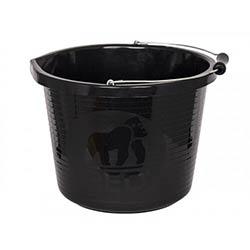 Red Gorilla Premium Bucket 14 litre (3 gallon) - Black on Productcaster.