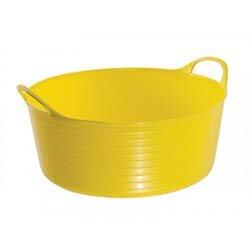 Red Gorilla Tub Shallow 5 litre - Yellow on Productcaster.