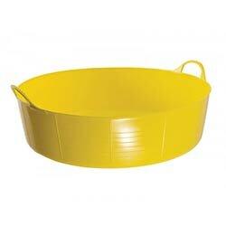 Red Gorilla Tub Shallow 35 litre - Yellow on Productcaster.