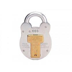 Squire 660 Old English Padlock with Steel Case 64mm on Productcaster.