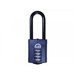 Squire CP50/2.5 Combination Padlock 4-Wheel 50mm Extra Long Shackle 63.5mm on Productcaster.