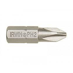 IRWIN Screwdriver Bits Phillips PH2 25mm (Pack 2) on Productcaster.