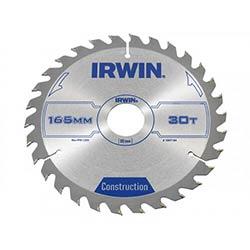 IRWIN Construction Circular Saw Blade 165x30mmx30T ATB on Productcaster.