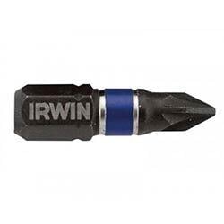 IRWIN Impact Pro Performance Screwdriver Bits PZ1 25mm (Pack 2) on Productcaster.