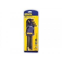 IRWIN T10756 Metric Long Arm Hex Key Set, 10 Piece on Productcaster.