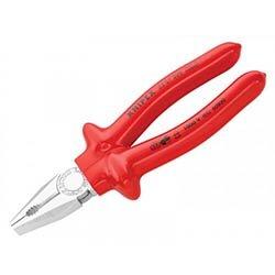 Knipex VDE Combination Pliers Dipped Handles 200mm on Productcaster.