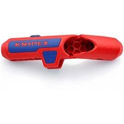 Knipex ErgoStrip cable stripper Blue, Red on Productcaster.