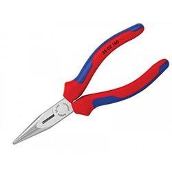 Knipex Snipe Nose Side Cutting Pliers (Radio) Multi-Component Grip 160mm (6.1/4in) on Productcaster.