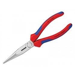 Knipex Snipe Nose Side Cutting Pliers (Stork Beak) Multi-Component Grip 200mm (8in) on Productcaster.