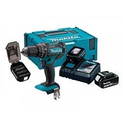 Makita DHP482JX14 50th Anniversary LXT Combi Drill 18V 2x5.0Ah Li-ion on Productcaster.